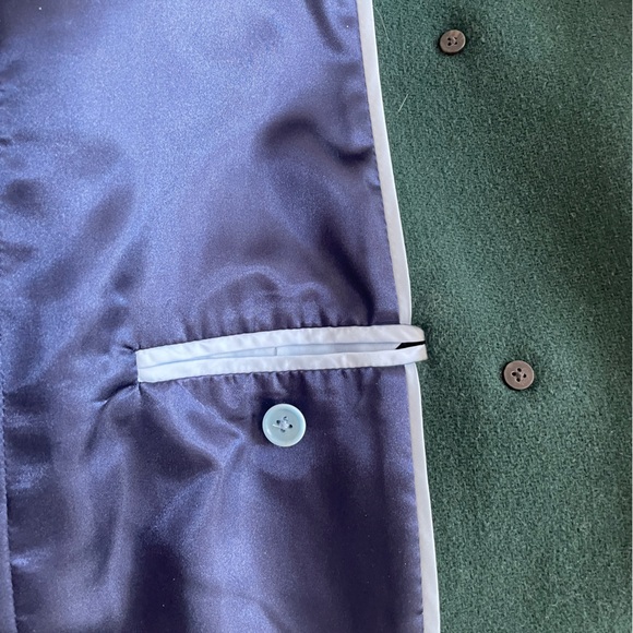 J. Crew Villa Coat - Italian Stadium-Cloth - Forest Green - Picture 3 of 6